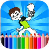 Coloring Pages For Ben Ten - Aliens simgesi