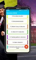 Education MCQs ภาพหน้าจอ 2