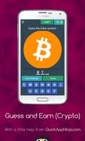 Guess Crypto Symbols & Earn Money! Affiche