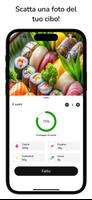 3 Schermata AI Conta Calorie Tracker