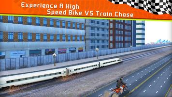 Train V/S Bike Race Challenge capture d'écran 1