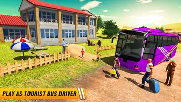 City Coach Bus Driving Games Ekran Görüntüsü 1