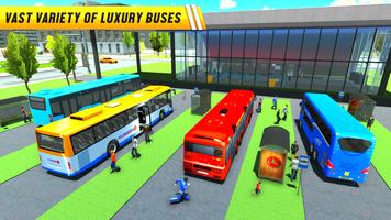 City Coach Bus Driving Games Ekran Görüntüsü 2