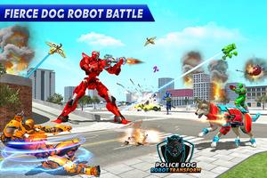 Dog Robot Transform Moto Robot Affiche