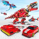 Dino Robot Car Transform Game APK