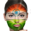 Indian Flag on Photo – Face Mo