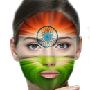Indian Flag on Photo – Face Mo-APK