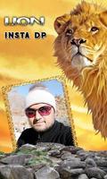 Poster Lion Insta DP Maker – Photo with LION