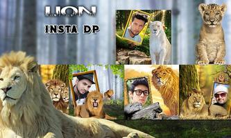 Lion Insta DP Maker – Photo with LION স্ক্রিনশট 1