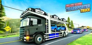 Polizei-Lastwagen Offroad 3D