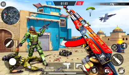 FPS Commando Terrorist Strike XAPK Herunterladen