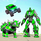 Rhino Robot Car Transform Game アイコン