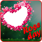 Rose Day Insta DP Photo Frame Maker icône