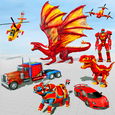 Police Dragon Robot Car Game APK