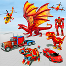 Police Dragon Robot Car Game APK