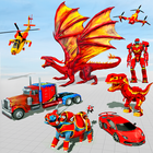 Police Dragon Robot آئیکن