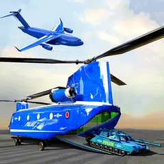 US Police Plane Transporter - Transport Simulator APK download