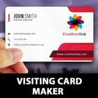 Visiting Card Maker, Sample - Free Card Making App আইকন