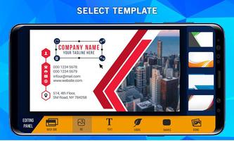 Visiting Card Maker, Sample - Free Card Making App স্ক্রিনশট 3