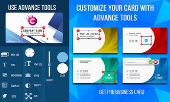 Visiting Card Maker, Sample - Free Card Making App স্ক্রিনশট 2