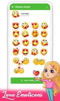 WAStickerApps: Emoji Love Sticker App for whatsapp ภาพหน้าจอ 3