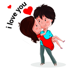 WAStickerApps: Romantic Love Stickers for whatsapp आइकन