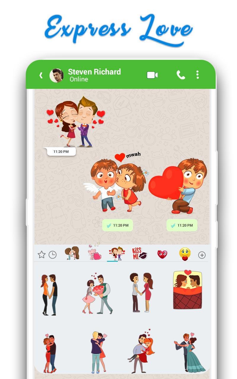 Wastickerapps Romantic Love Stickers For Whatsapp For Android
