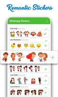 WAStickerApps: Romantic Love Stickers for whatsapp پوسٹر