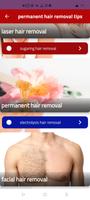 permanent hair removal tips screenshot 1