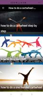 How to do a cartwheel-roundoff পোস্টার