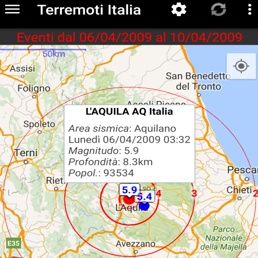 Terremoti Italia