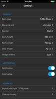 PEDOMETER - Step counter and tips for Joggers screenshot 2