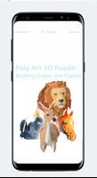 Poly Art 3D Puzzle : Rolling Color Art Game poster
