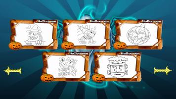 Halloween Coloring Magic Games capture d'écran 1