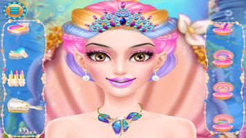 Mermaid Queen Makeup Dress-up screenshot 3