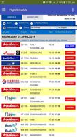 Airport Flight Schedule تصوير الشاشة 1