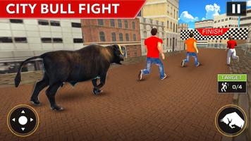 Bull Fighting Games: Bull Game ảnh chụp màn hình 1