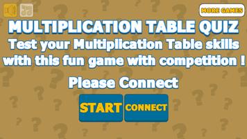 Multiplication Table Quiz постер