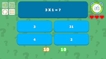 Multiplication Table Quiz Screenshot 2