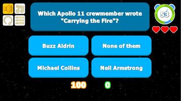 برنامه‌نما Apollo 11 Quiz عکس از صفحه