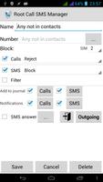 Root Call SMS Manager imagem de tela 2