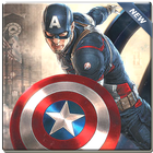 Captain America wallpaper 4K icône