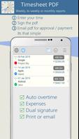 Timesheet PDF plakat