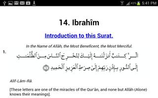 Quran With English Translation Screenshot 1