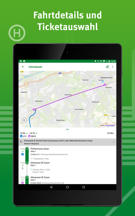 VRR-App - Fahrplanauskunft screenshot 11
