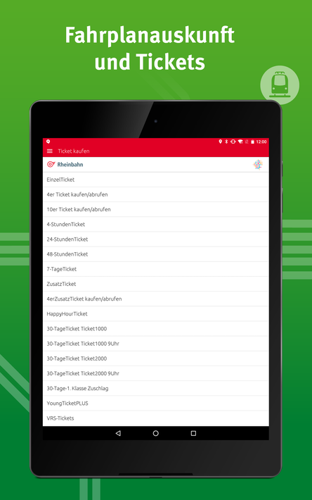 VRR-App - Fahrplanauskunft screenshot 9
