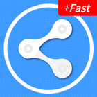 SHAREit FAST go - Share File Transfer connect أيقونة