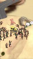 Buldozer vs Zombie Affiche