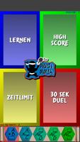 Multiplikationen Ninja Plakat