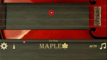 Maple Violín Poster